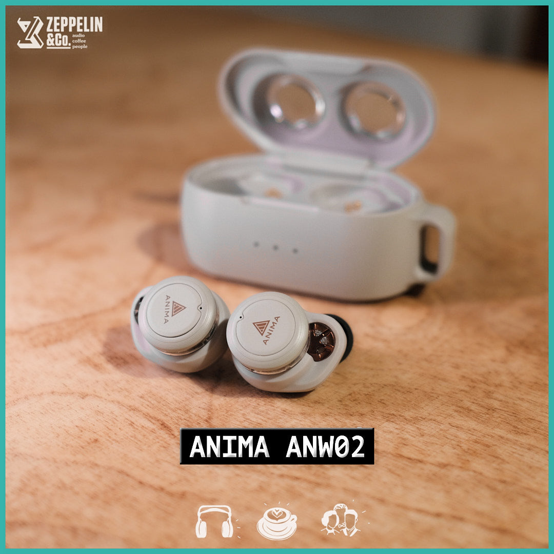 ANIMA アニマ ANW02 Gray ワイヤレスイヤホン ANIMA ANW02 グレー【当店購入特典：製品保証2年付】 | pixelonline