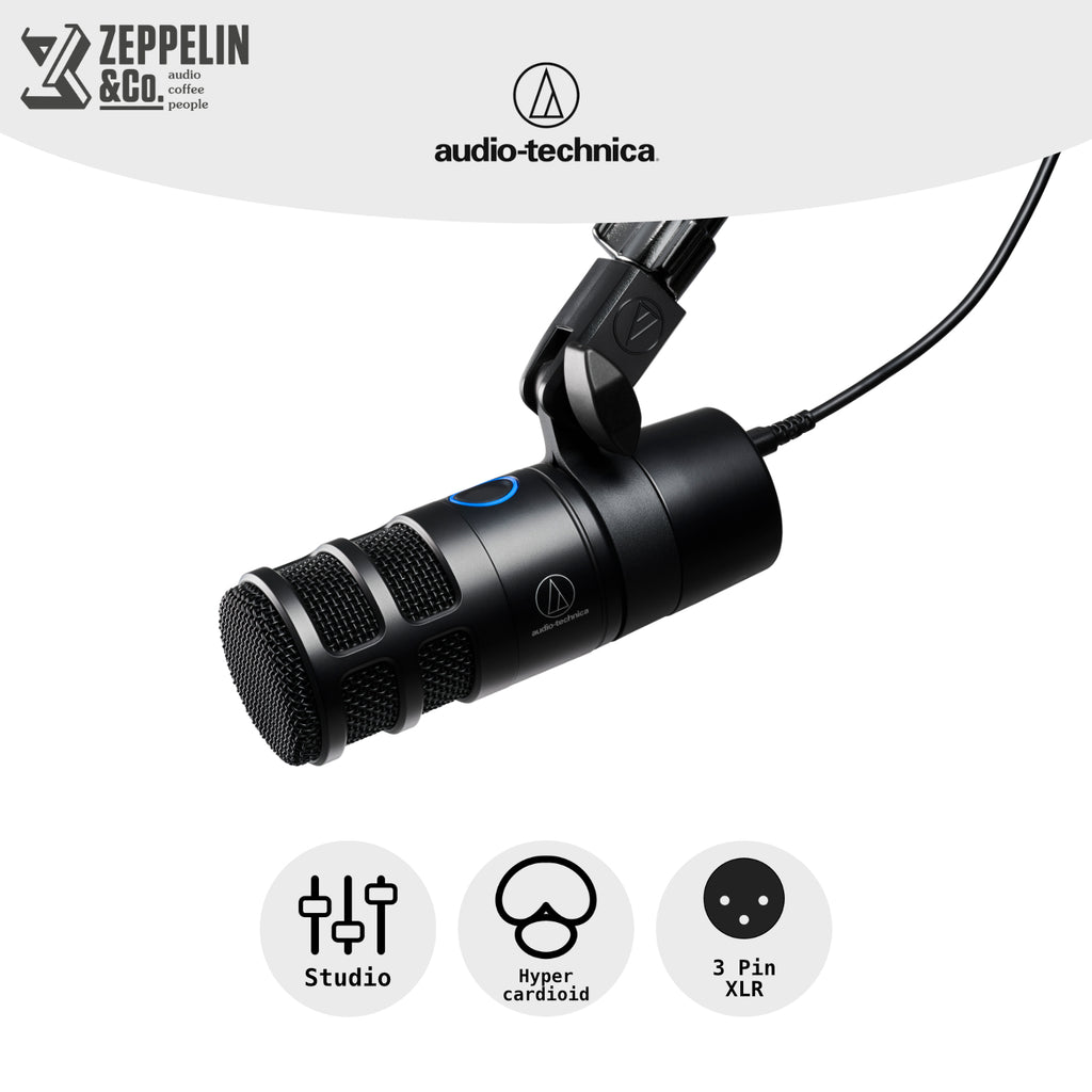 Audio-Technica AT2040USB Hypercardioid Dynamic USB Microphone