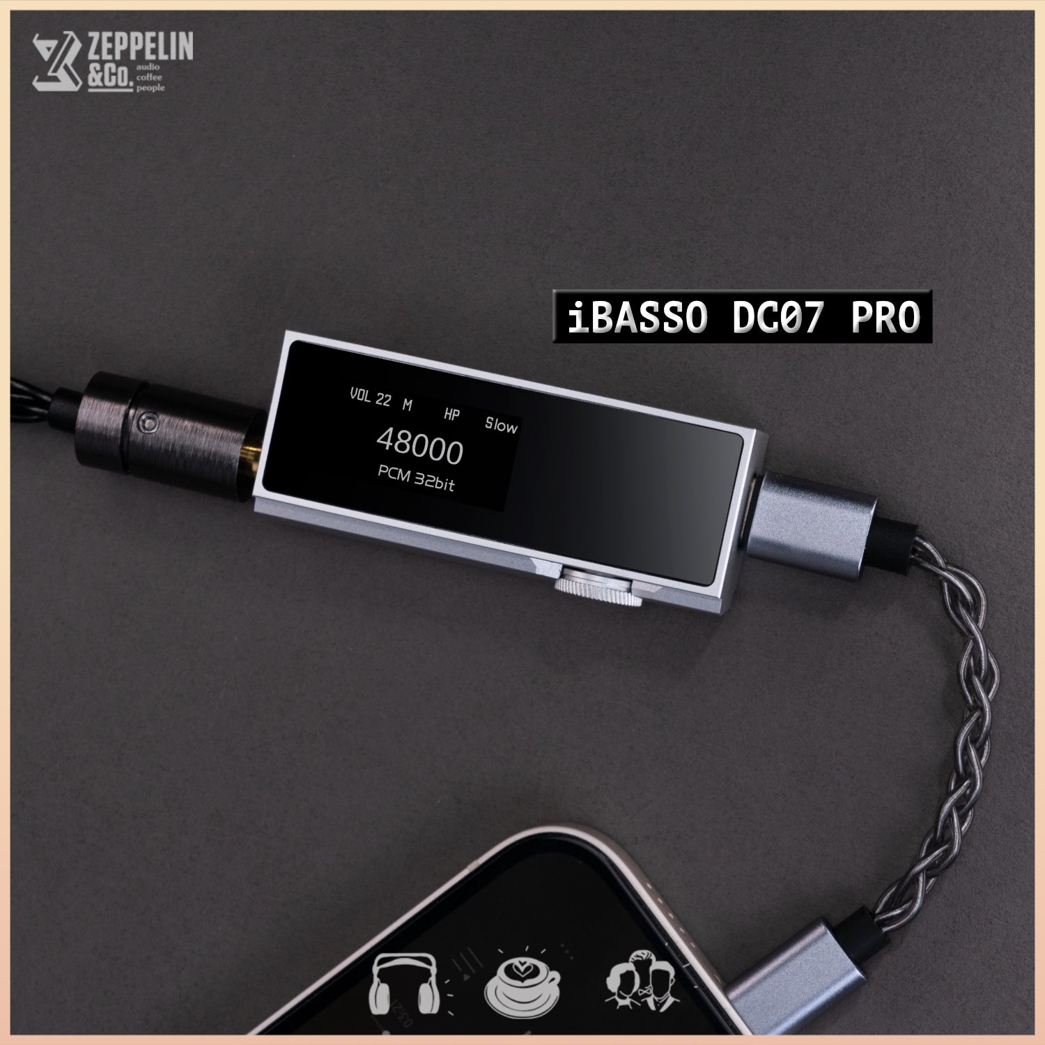 iBasso DC07 Pro Quad DAC USB-C DAC/amp – Zeppelin & Co