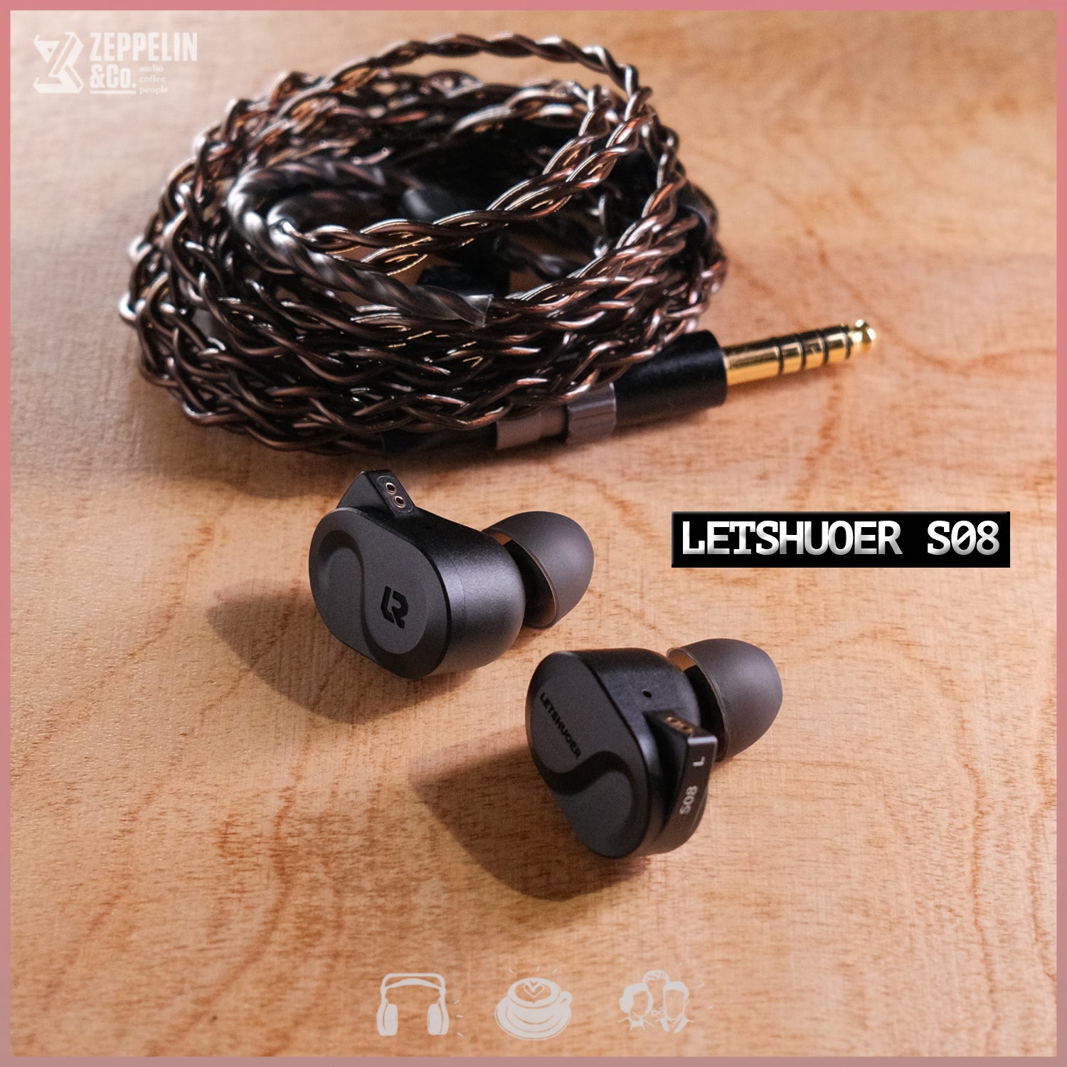 LETSHUOER S08 + FiiO KA13 セット LETSHUOER S08 – Linsoul-DE