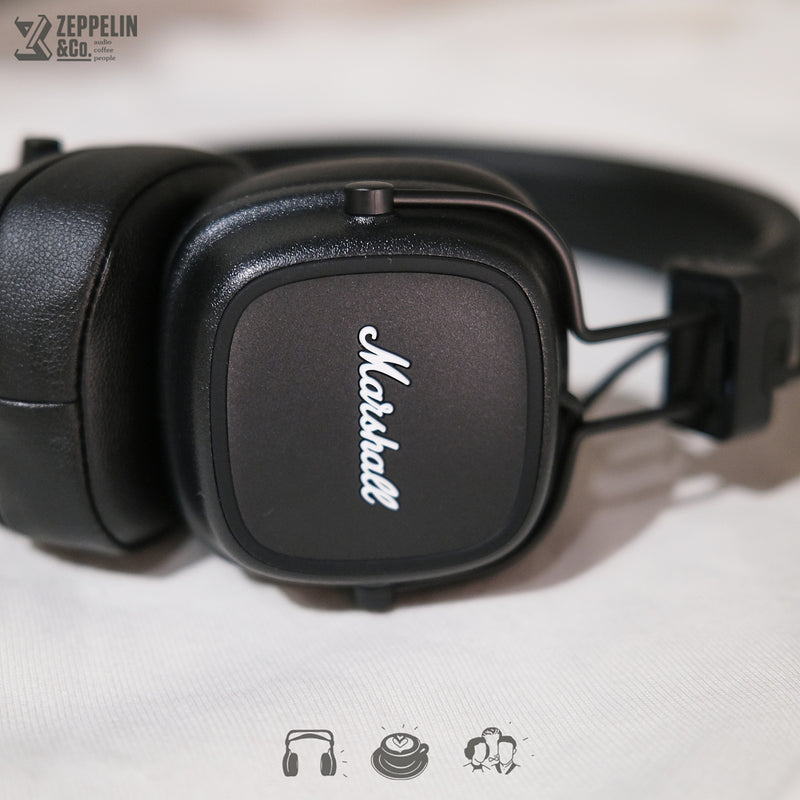 Marshall's wireless charging Major IV on ear Headphones with