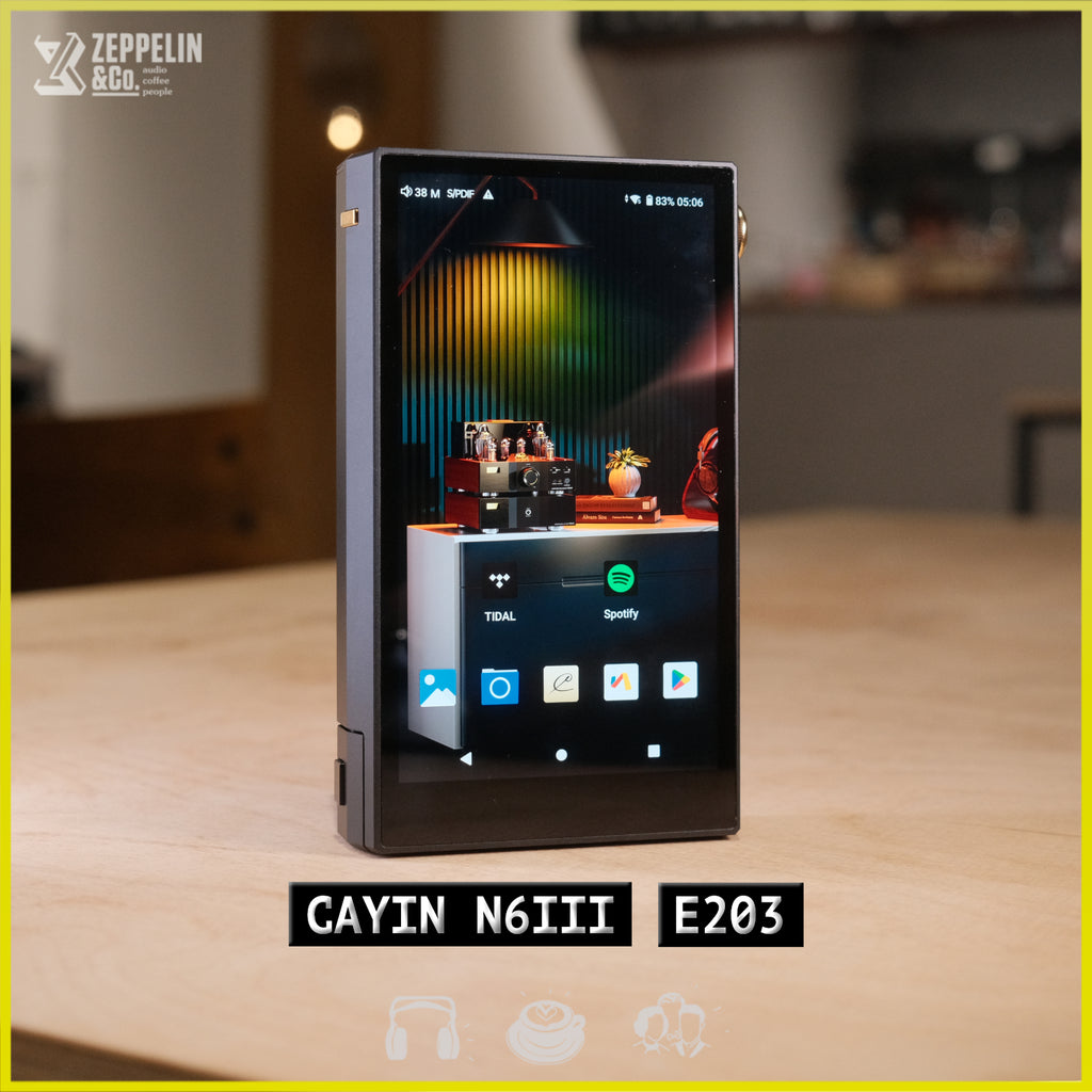 Cayin N6ⅲ E203 DAP Cayin Audio N6II/E203 Class A ESS ES9039Pro DAP – Zeppelin & Co