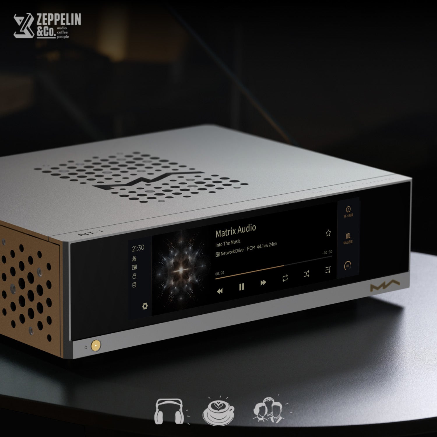 Matrix Audio NT-1 Transport – Zeppelin & Co