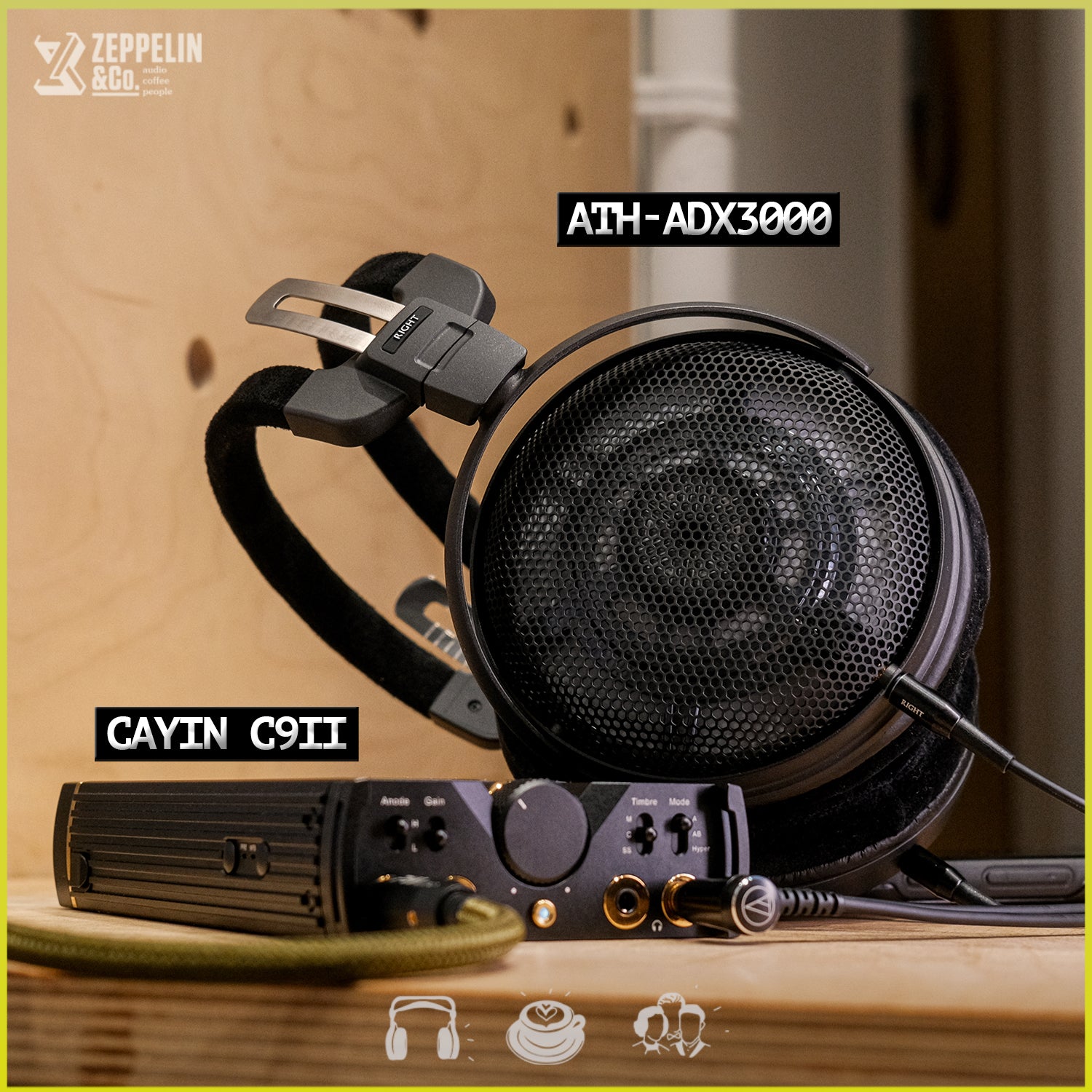 Audio-Technica ATH-ADX3000 – Zeppelin Co