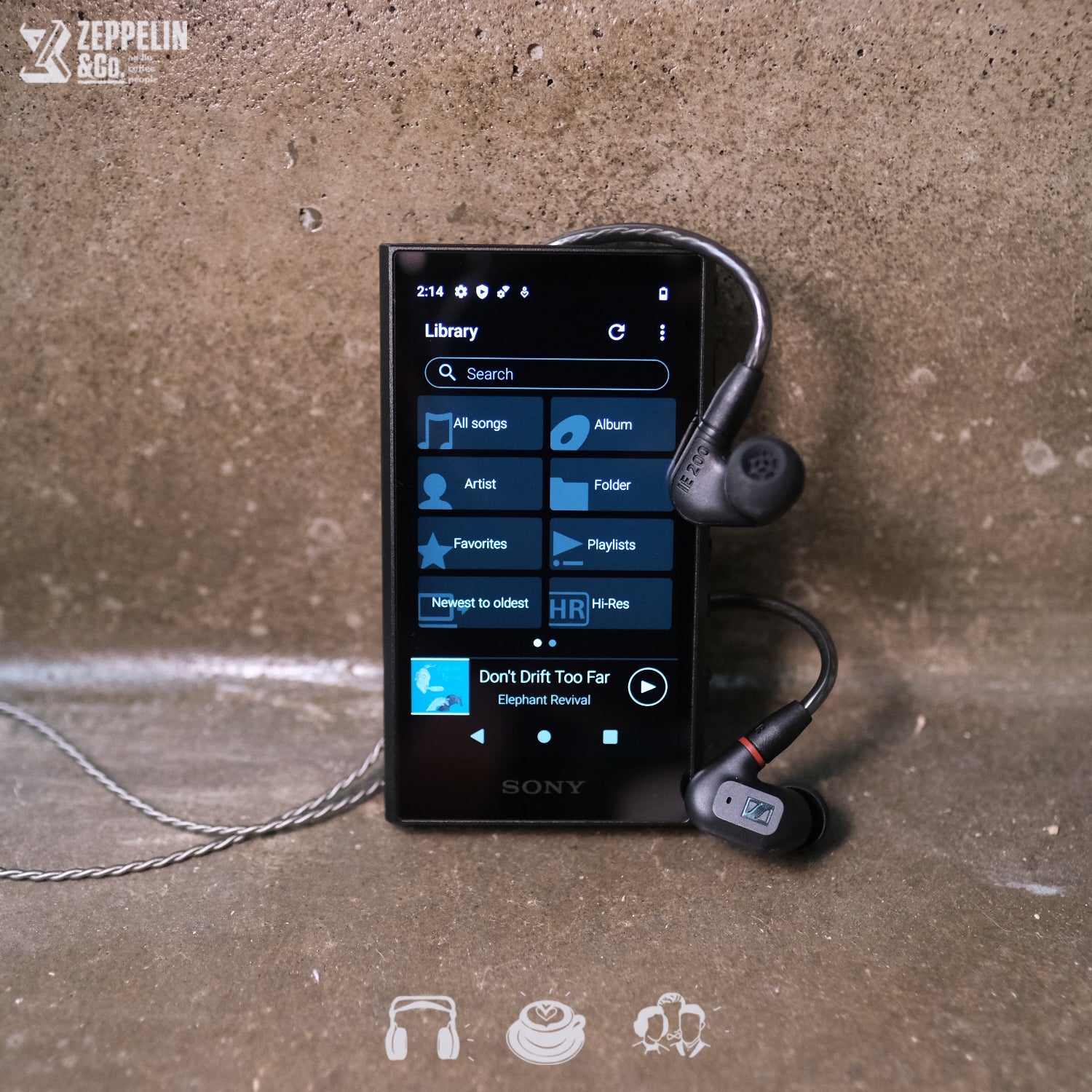 Sennheiser IE200 – Zeppelin & Co