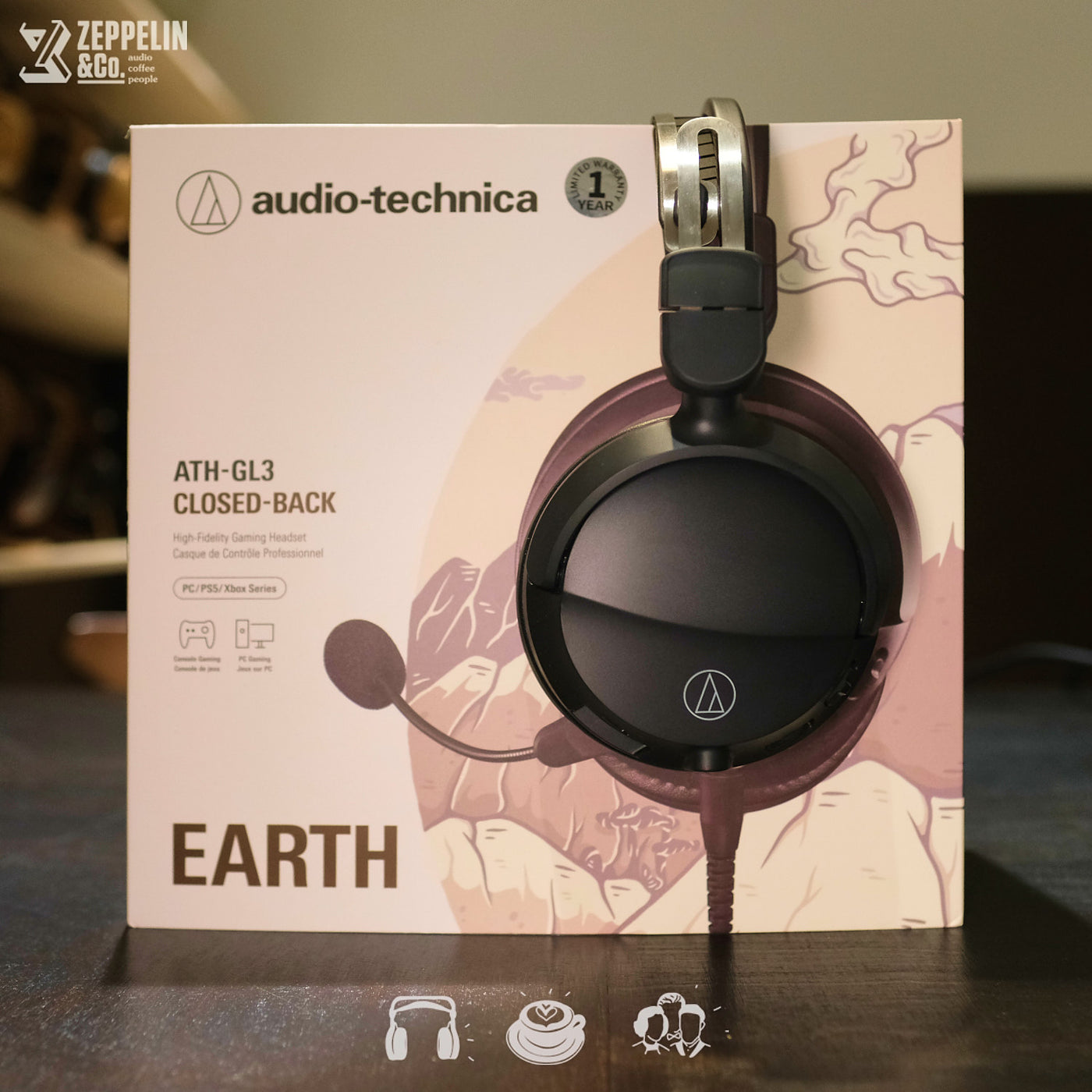 【新品未使用】audio−technica ATH-GL3 BLACK ATH-GL3 Gaming Headset | Closed-Back High-Fidelity Gaming