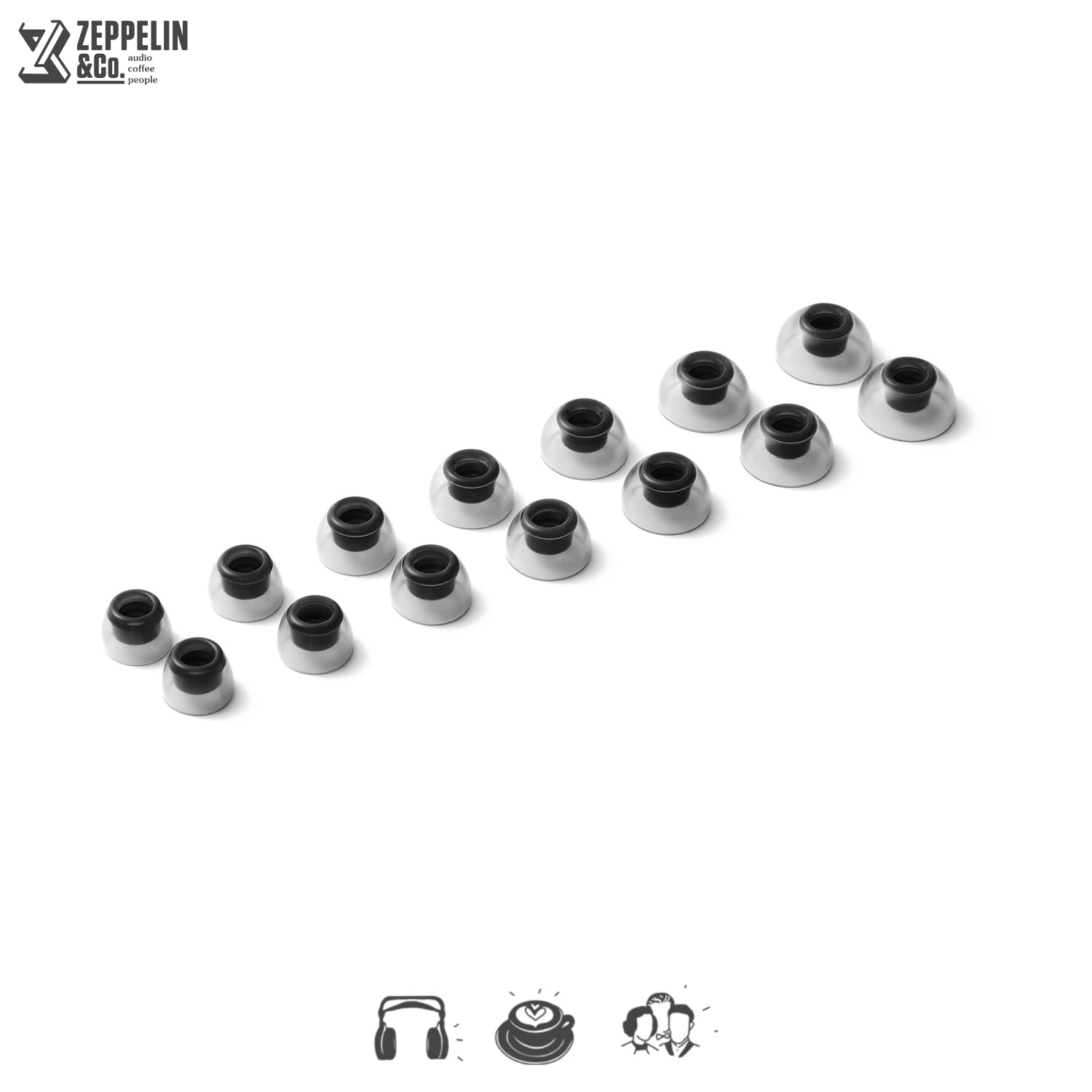 アクセサリー UD TZA52 TWD52 Azla SednaEarfit Crystal Eartips for TWS – Zeppelin & Co