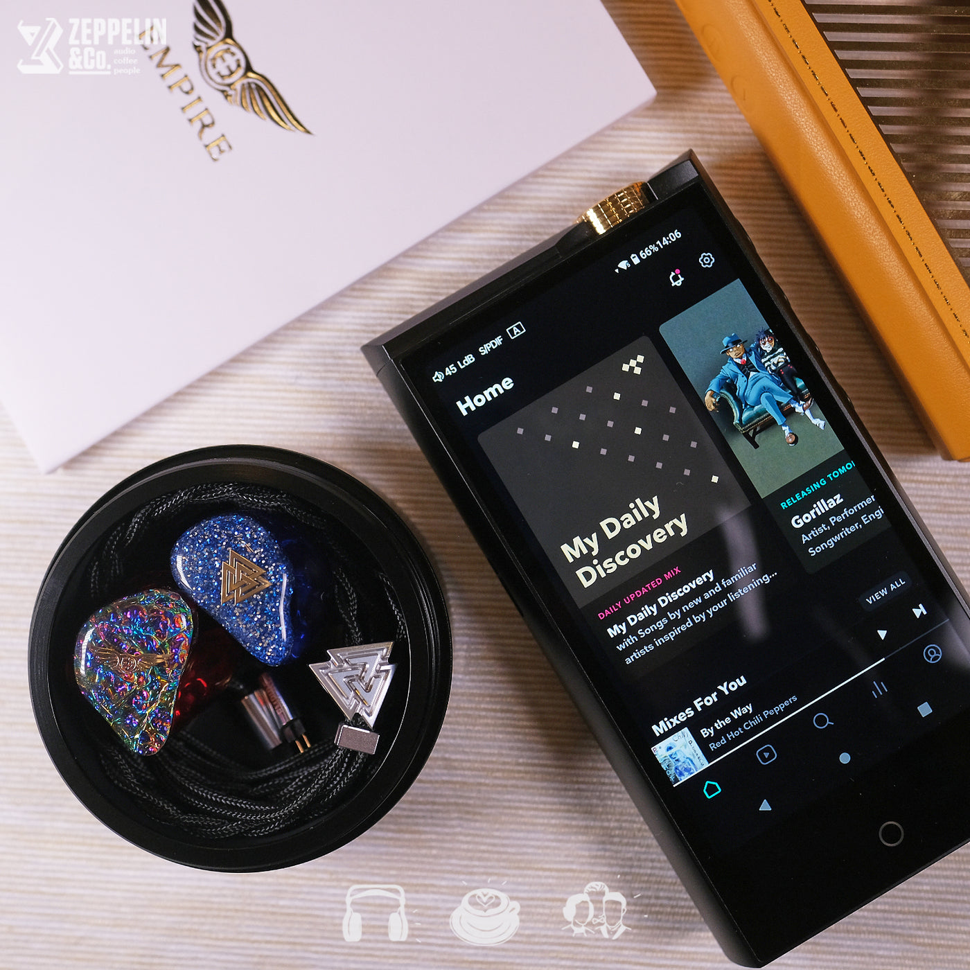 Cayin N7 DSD digital audio player – Zeppelin & Co