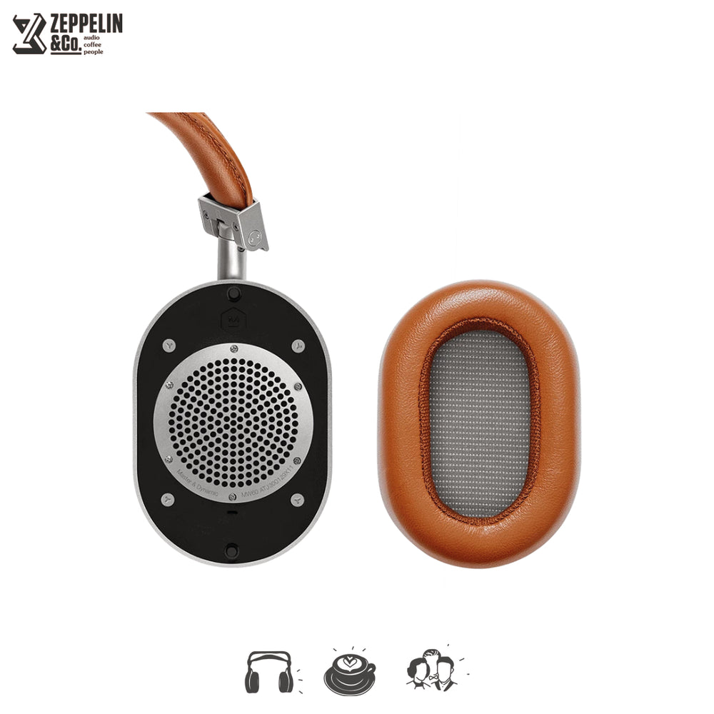 MH40 Wireless Silver/Brown（Master & Dynamic MH40 Headphones）