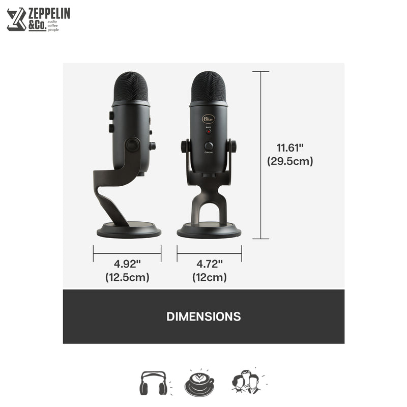 Blue Yeti USB Microphone – Zeppelin & Co